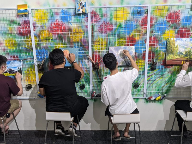Acrylic Pour Workshop  | Singapore