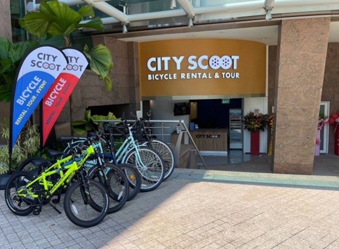City Scoot @ Esplanade: Bicycle Rental & Tour | Singapore (3 Hours)